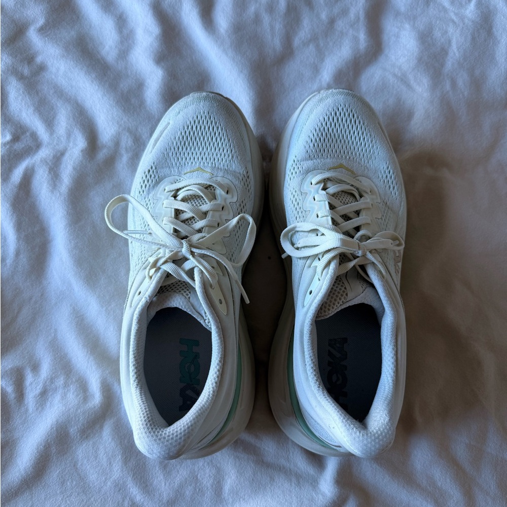 Hoka Bondi 9 W10.5B - Truffle Salt Sea Glass - Picture 2 of 5